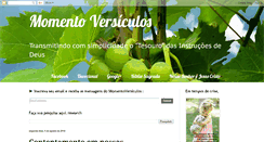 Desktop Screenshot of momentoversiculos.com